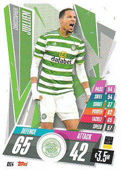 Christopher Jullien Celtic Glasgow 2020/21 Topps Match Attax CL #CEL04